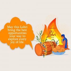 Happy Lohri hd images poster banner status and hd photos